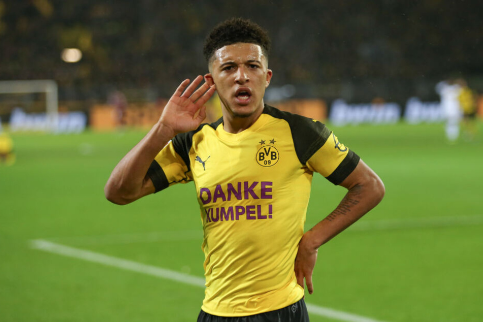 Bester Beweis, dass England-Youngster in der Bundesliga einschlagen können: Jadon Sancho (18) von Borussia Dortmund.