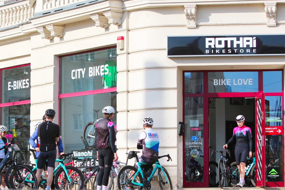 Der Rothaí Bikestore ist die Anlaufstelle für alle, die sich rund um den Radsport beraten lassen wollen.
