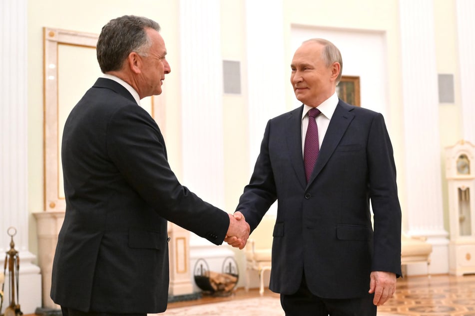 US-Sondergesandter Steve Witkoff (68, l.) soll womöglich noch in dieser Woche auf Kremlchef Wladimir Putin (72) treffen.