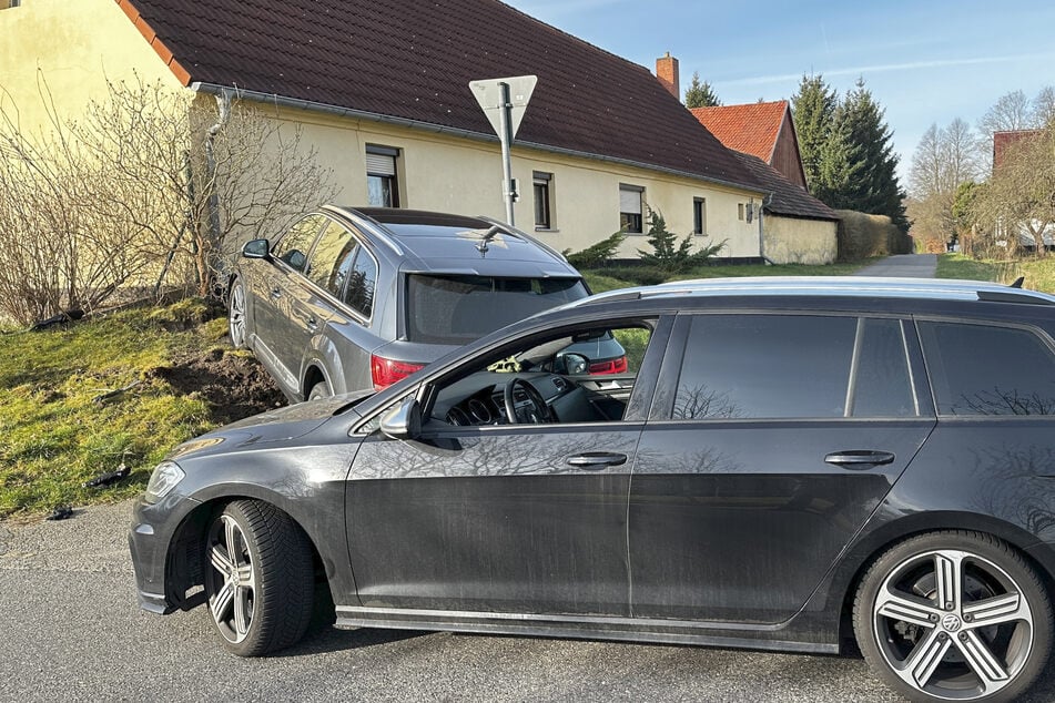 In Podrosche, kurz vor der Grenze, konnte der 24-jährige Fahrer festgenommen werden.
