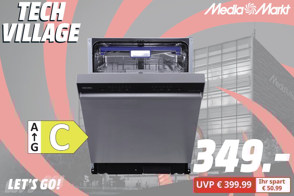 Koenic-Geschirrspüler KDW 6041-1 C BU für 349 statt 399,99 Euro.