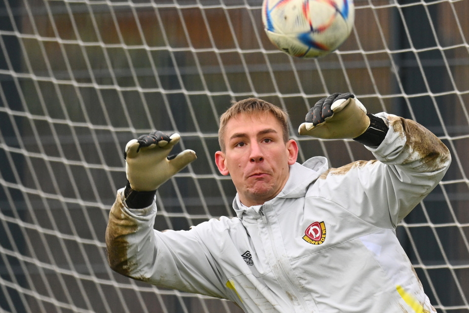 Steht am Mittwoch erstmals seit seiner Rückkehr wieder im Dynamo-Tor: Kevin Broll (27).