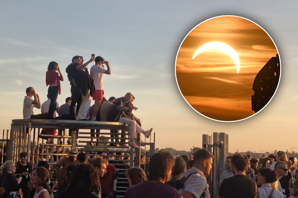 Berlin: Mega-Ansturm zur Sonnenfinsternis: So hat Berlin das Spektakel erlebt