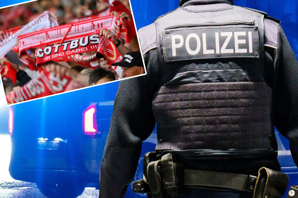 Energie-Cottbus-Fans in Frankfurt brutal angegriffen: Vier Vermummte auf der Flucht!