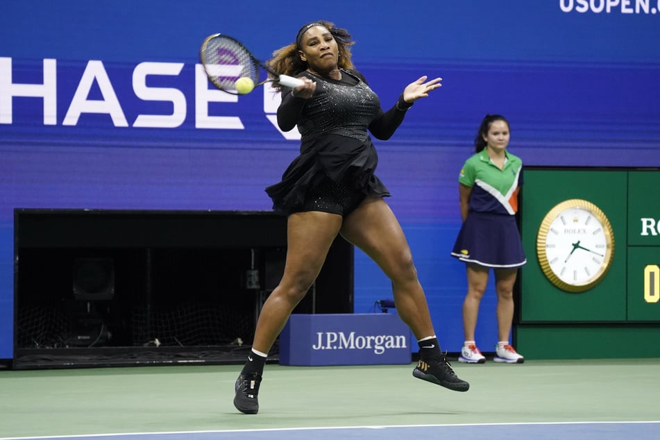 Tennis-Legende Serena Williams (43) bei ihren letzten US Open im September 2022.