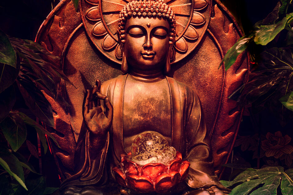 Was hat Buddha mit der Orangeriekultur im Barockgarten zu tun (Symbolbild)?
