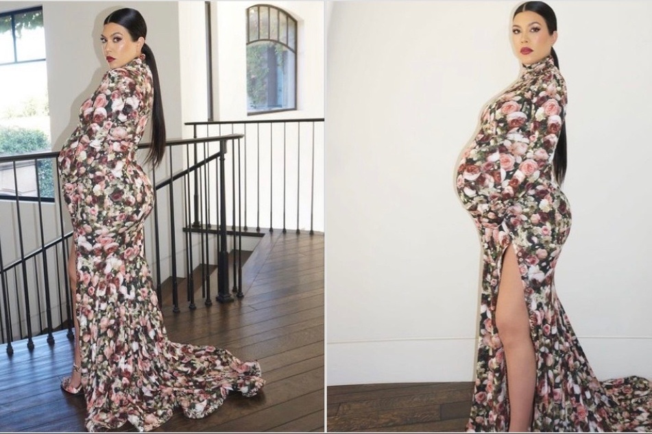 Kourtney Kardashian pays homage to Kim while Travis Barker slams feud rumors