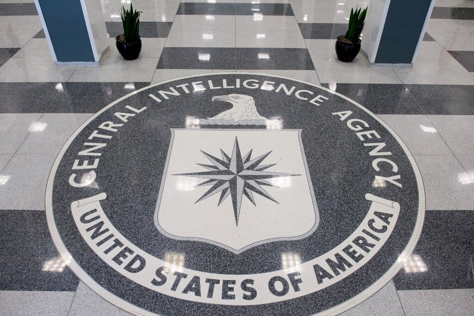 The Central Intelligence Agency seal is displayed in the lobby of CIA Headquarters in Langley, Virginia.