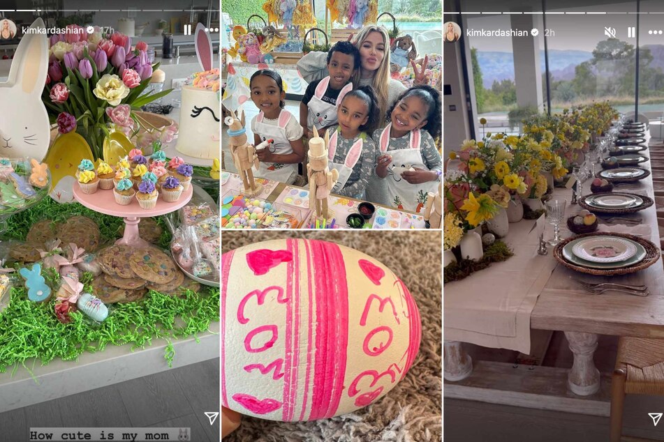 The Kardashian-Jenner family had an Easter that they will never forget this year thanks to beautiful decorations, incredible treats, and family fun!