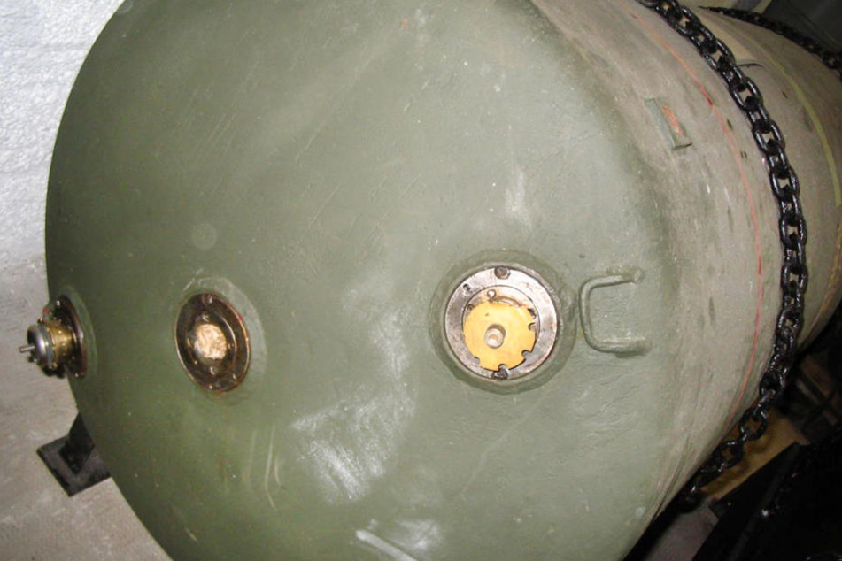 Eine Luftmine von Typ HC 4000, wie auch die gefundene Bombe in Frankfurt.