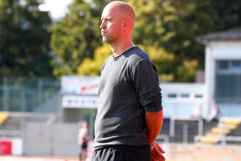 Timo Rost an der Seitenleine des SpVgg Bayreuth, seinem aktuellen Verein.