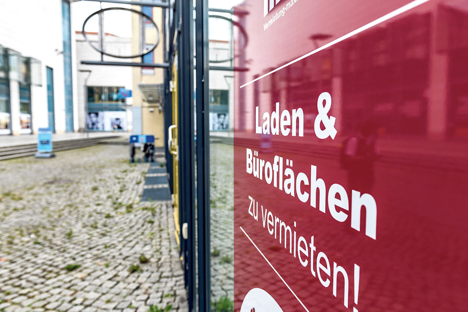 Zum ersten Mal seit 2007 ging die Verkaufsfläche in der City zurück.