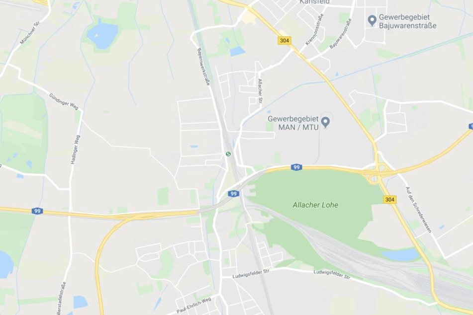 Der erschreckende Vorfall ereignete sich zwischen den S-Bahnhaltepunkten Karlsfeld und Allach.