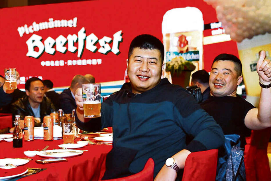 Meeega-beliebt bei Asiaten: Sächsisches Bier.