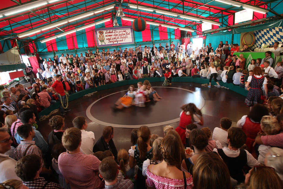 Das Teufelsrad ist eine Institution mit viel Tradition auf der Wiesn.