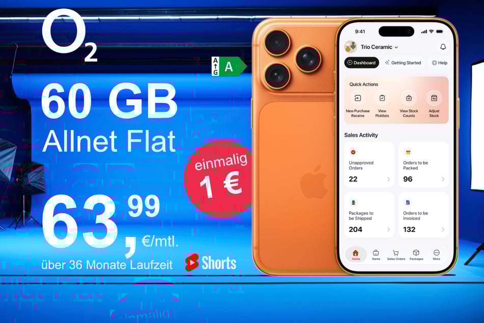 Das neue iPhone 17 Pro Max inkl. 60 GB Datenvolumen für nur 1 Euro exklusiv bei o2.