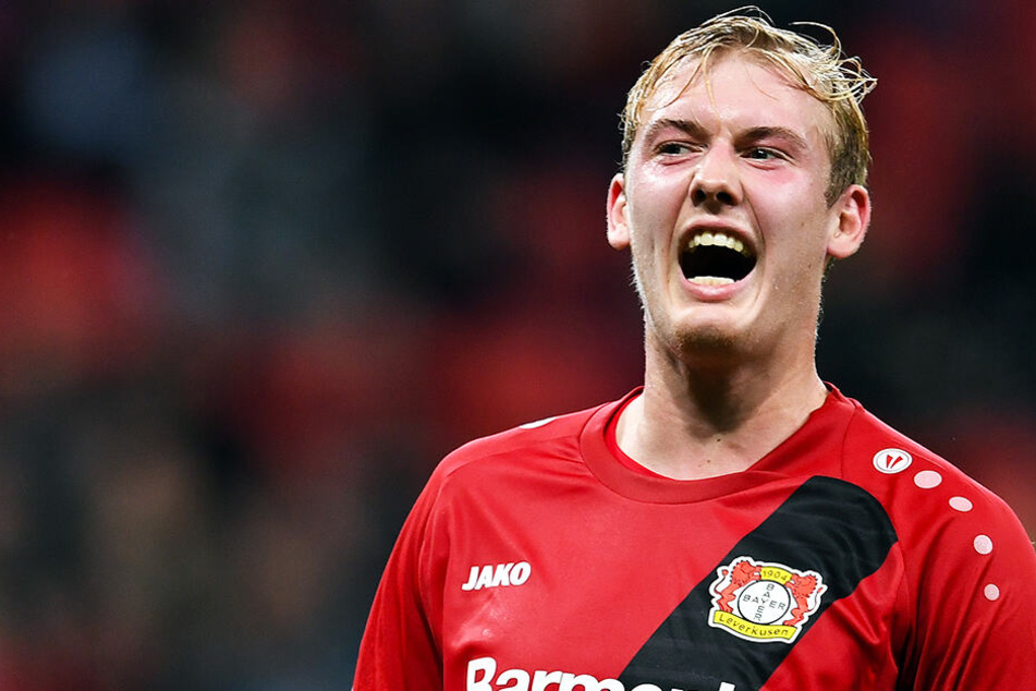 Leverkusens Angreifer Julian Brandt steht bei Borussia Dortmund angeblich ganz oben auf dem Zettel.