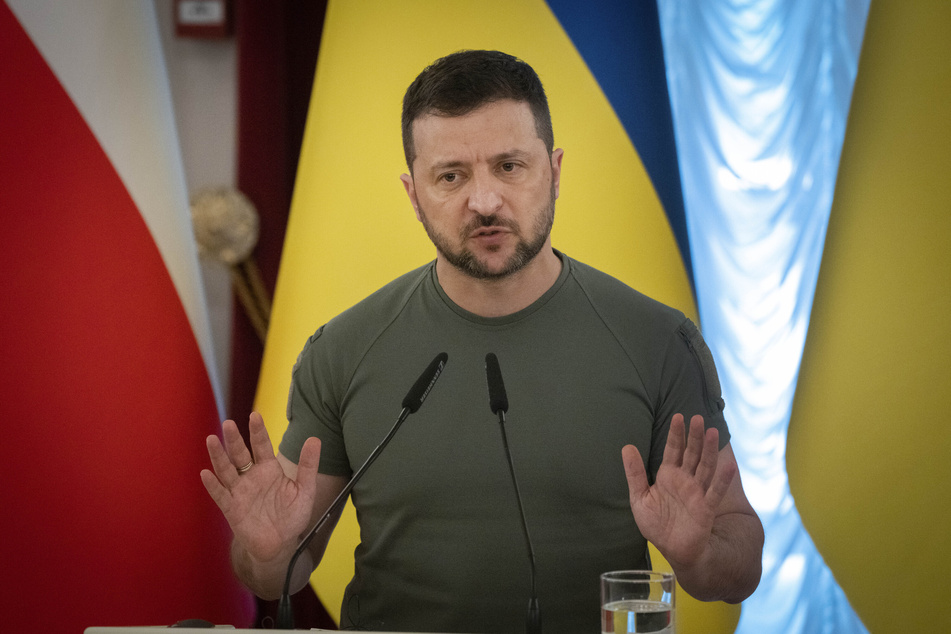 Wolodymyr Selenskyj (45), Präsident der Ukraine, wollte die Gegenoffensive in besetzten Gebieten eigentlich schon früher beginnen.