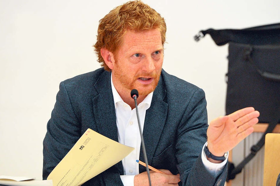 Baubürgermeister Michael Stötzer (44, Grüne).