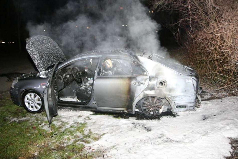 Fünf Tage nach ihrem Verschwinden ist ein Toyota in Berlin-Britz ausgebrannt.