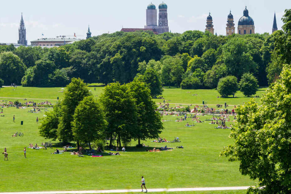 Im Englischen Garten in München lässt es sich aushalten.