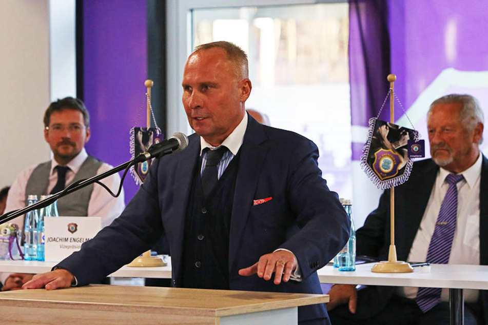 FCE-Präsident Helge Leonhardt konnte bei der Mitgliederversammlung positive Zahlen verkünden.