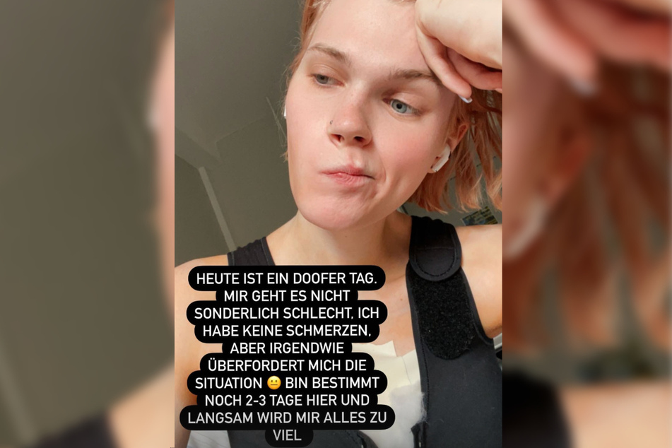 Am Freitag-Nachmittag veröffentlichte Lucy Hellenbrecht (22) ein weiteres Update zu den Folgen ihrer Brust-Vergrößerung als Instagram-Story. Offenbar brennt sie darauf, die Klinik bald verlassen zu dürfen.