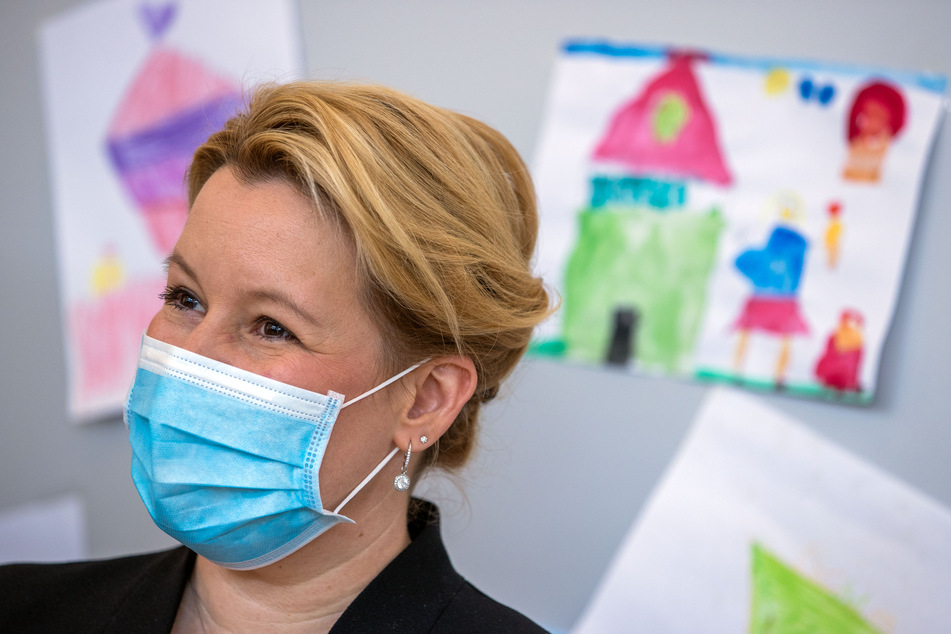 Bundesfamilienminsterin Franziska Giffey (42, SPD).