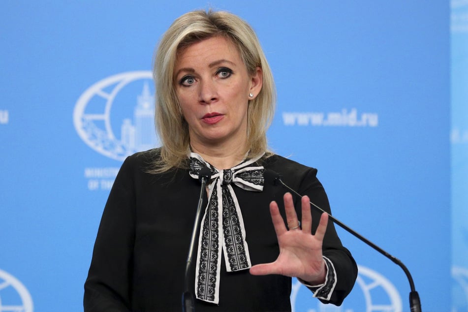 Marija Sacharowa (49), Sprecherin des russischen Außenministeriums, reagiert mit Spott auf die Bilder. (Archivbild)