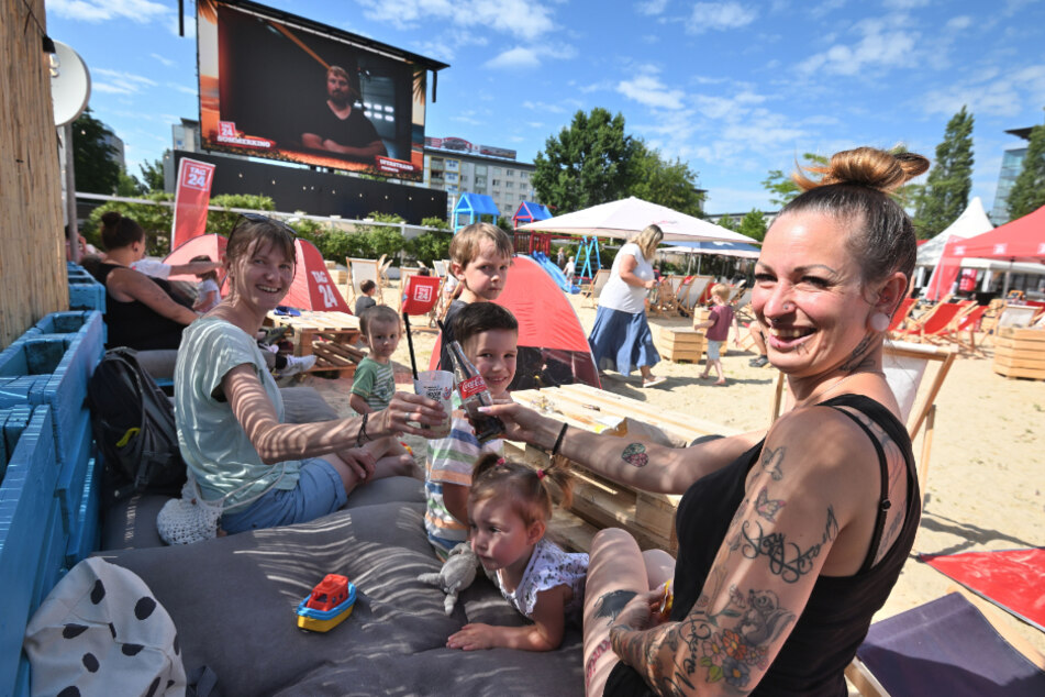 Sandy Schellenberger (36) freut sich über das Sommerkino: "Tolle Aktion!"