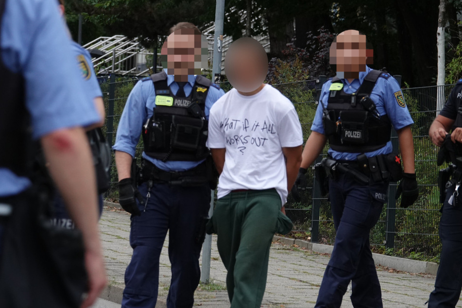 Am Freitag wurde ein 22-jähriger Deutscher auf der Warthaer Straße festgenommen.