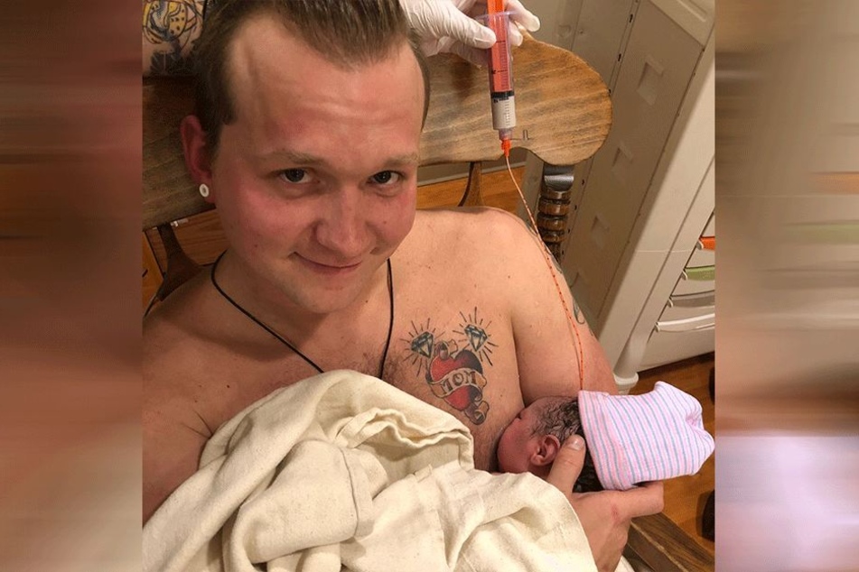 Maxamillian Kendall Neubauer schaut noch leicht verunsichert.