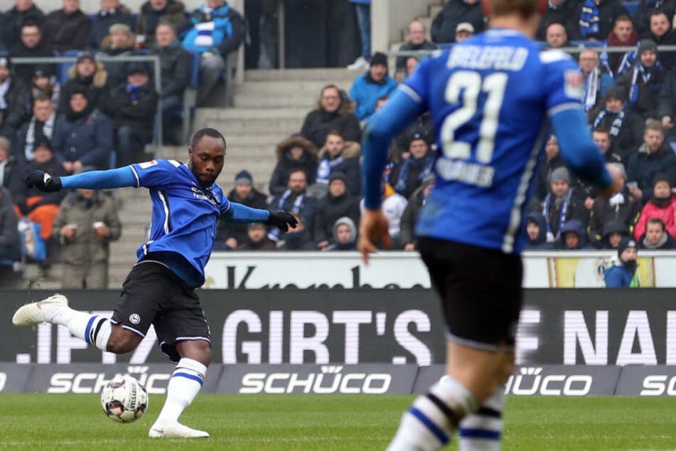 Reinhold Yabo ist nun in der zweiten Liga für Bielefeld aktiv.