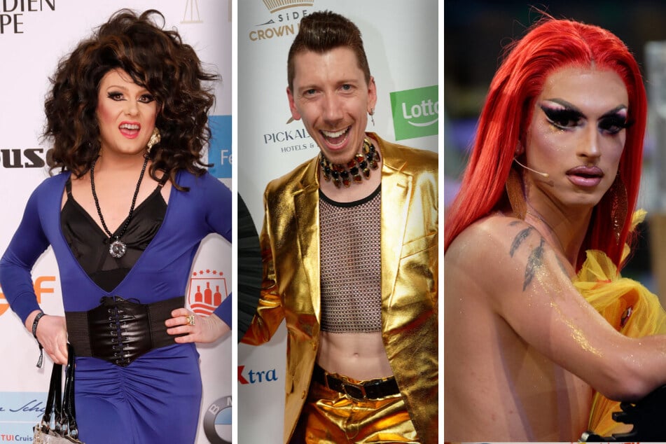 Bekommen Hass ab (v.l.n.r.): Nina Queer (40), Manuel Flickinger (37) und Katy Bähm (33).