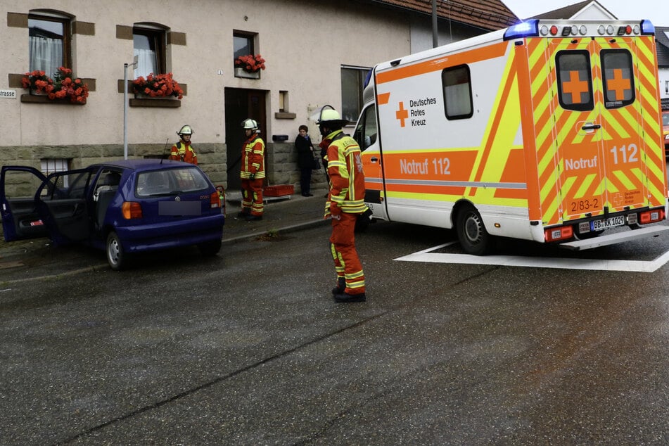 Nach der Kollision kam die Autofahrerin ins Krankenhaus.