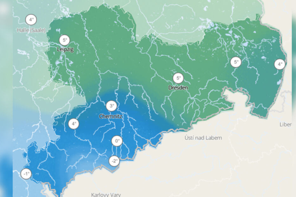 Die gefühlten Temperaturen am Wochenende liegen im einstelligen Bereich.