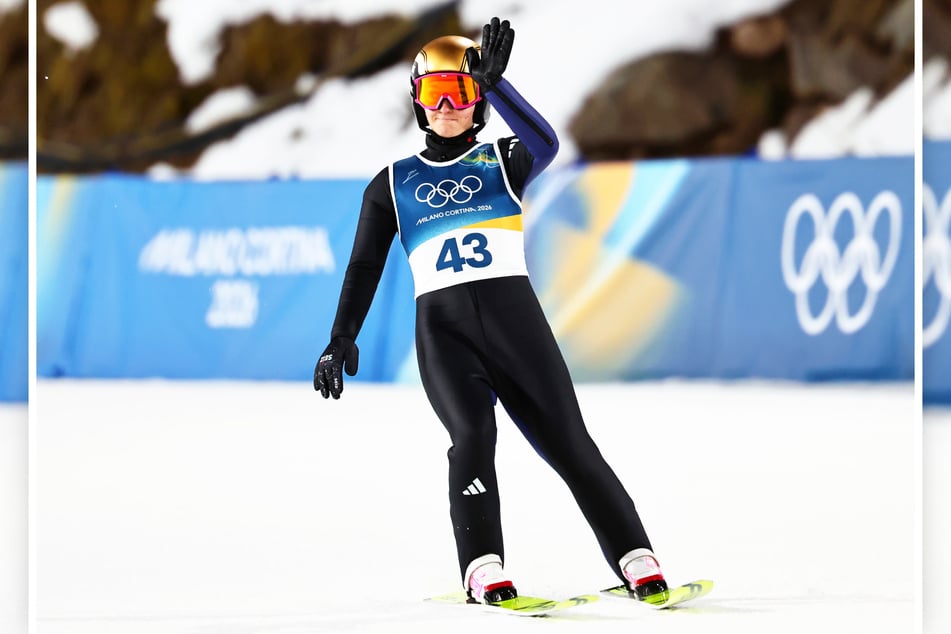 Katharina Schmid (29) verabschiedete sich nicht wie geplant von der olympischen Bühne.