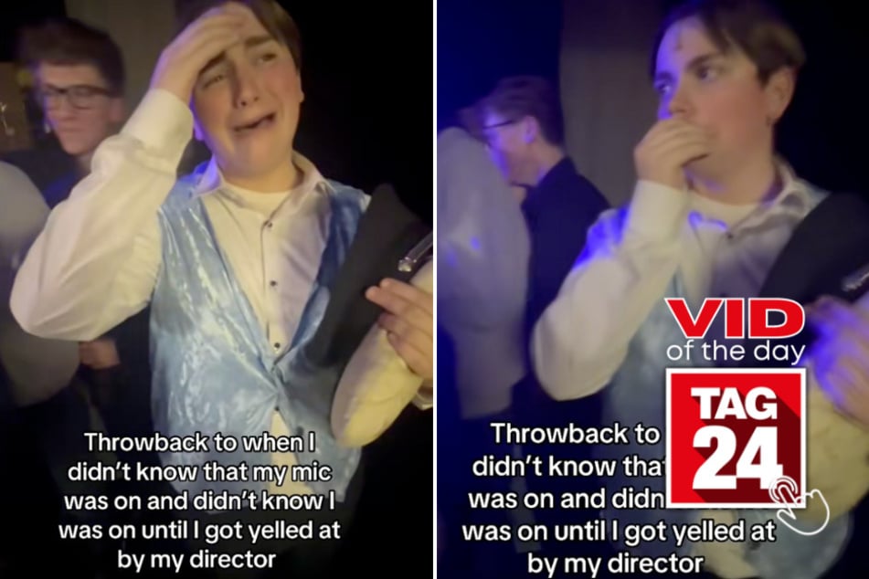 viral videos: Viral Video of the Day for May 29, 2025: High school actor's mic mishap steals the show!