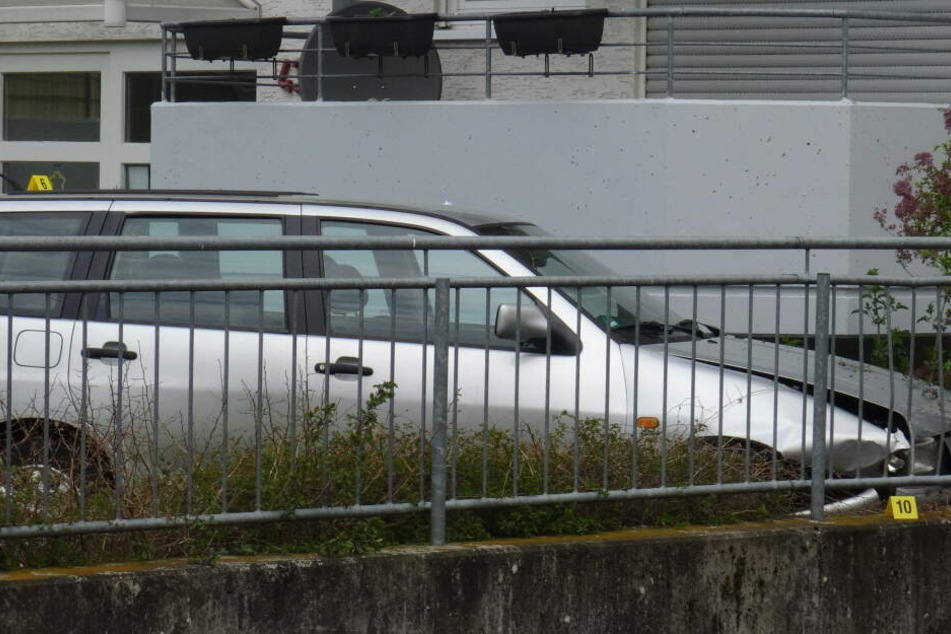 Das Auto des Tatverdächtigen.