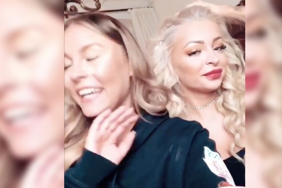 Die beiden YouTube-Stars hatten sichtlich viel Spaß an ihrem gemeinsamen Drehtag.