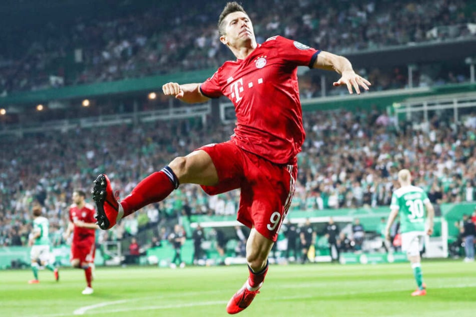 Robert Lewandowski und der FC Bayern München wollen einmal mehr das Double gewinnen.