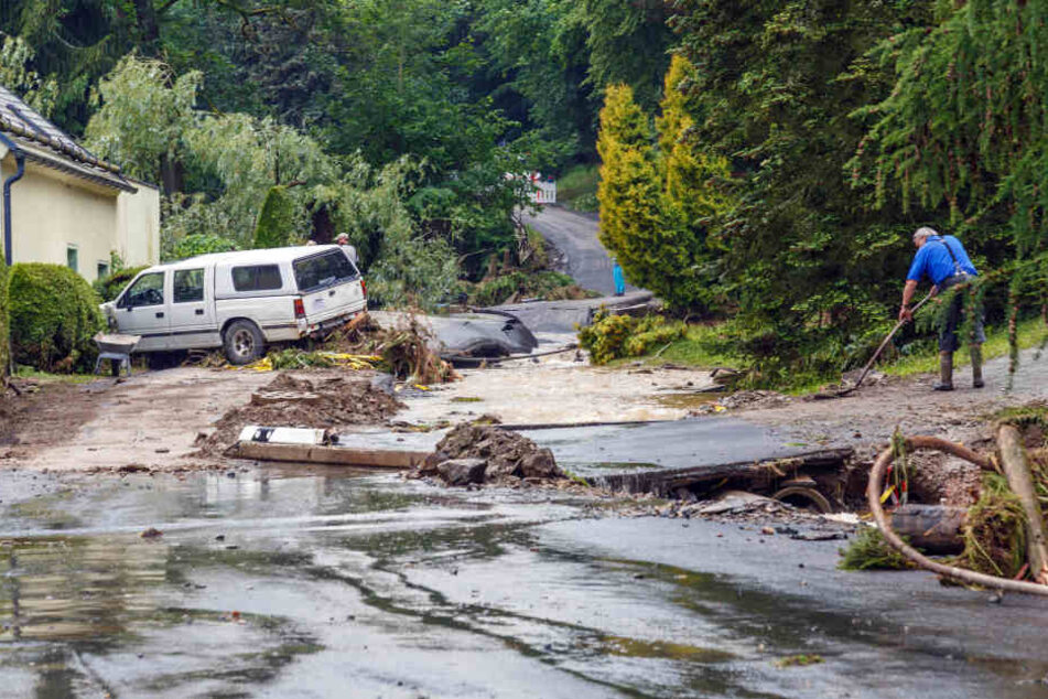 Bei den Unwettern entstand allein an der Infrastruktur ein Schaden von rund 28 Millionen Euro.