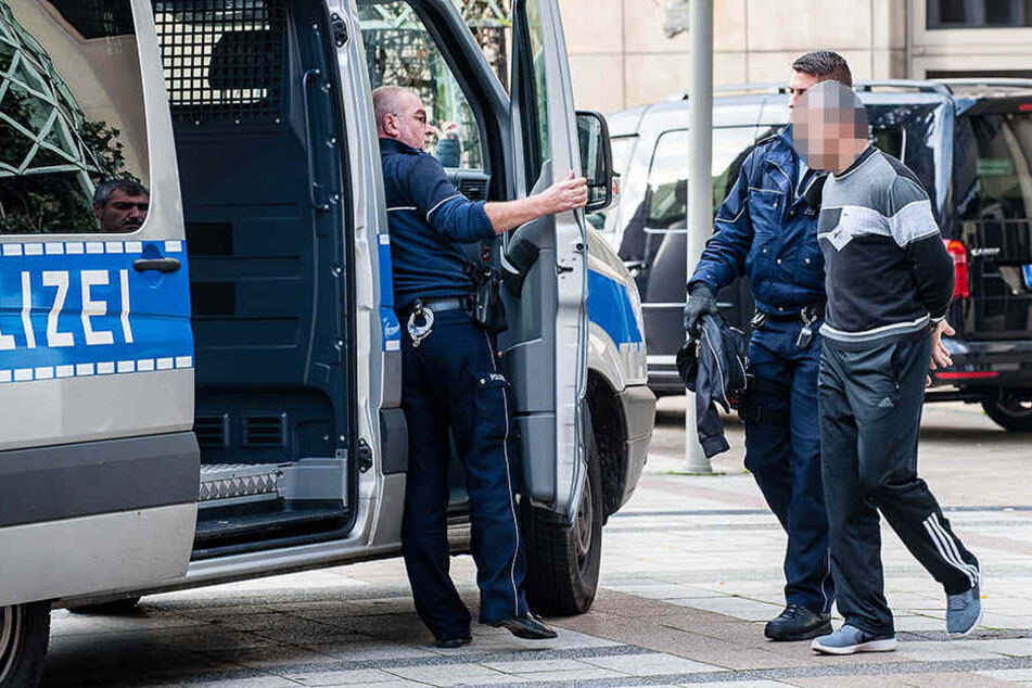 Einige Unruhestifter wurden verhaftet.
