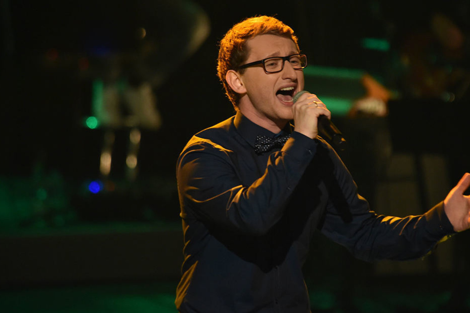 Samuel Rösch bei seinem Auftritt im Halbfinale von "The Voice of Germany".