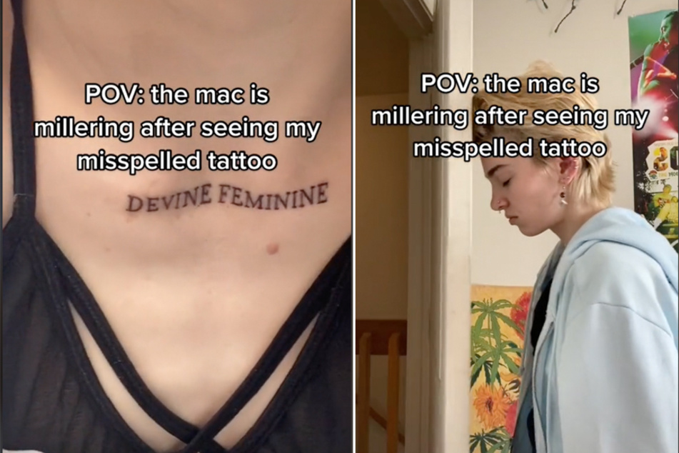A TikTok user wanted to honor the late rapper Mac Miller with a tribute tattoo, but the tattoo artist did her dirty.