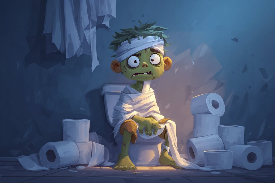 Wie verkleidet sich ein Zombie zu Halloween? Er nimmt Klopapier und geht als Mumie.