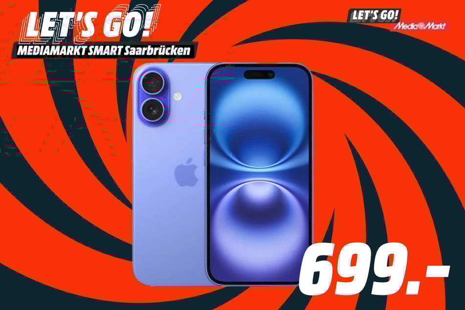 Apple iPhone 16 5G für 699 Euro.