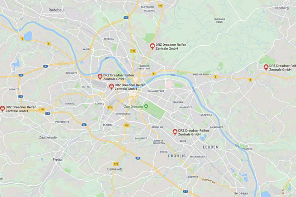 Neben den sechs Dresdner Filialen gibt es noch eine in Bischofswerda und eine in Brand-Erbisdorf. 