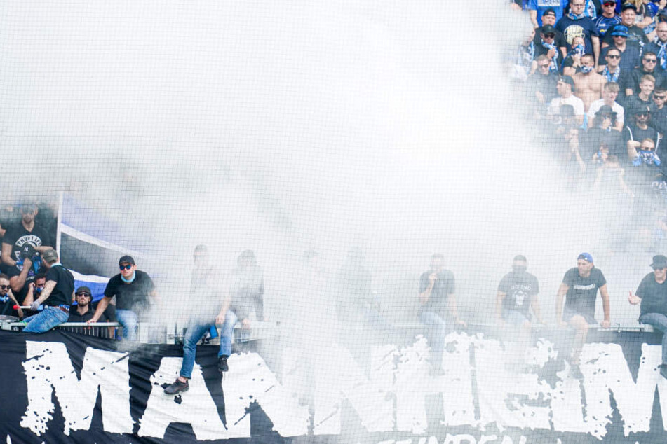 Vor Derby Zwischen Mannheim Und Fck Waldhof Fans Mit Homos Schmiererei Tag24