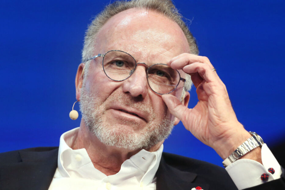 Karl-Heinz Rummenigge zeigt sich bislang mit der Leistung der Bayern zufrieden. (Archiv)